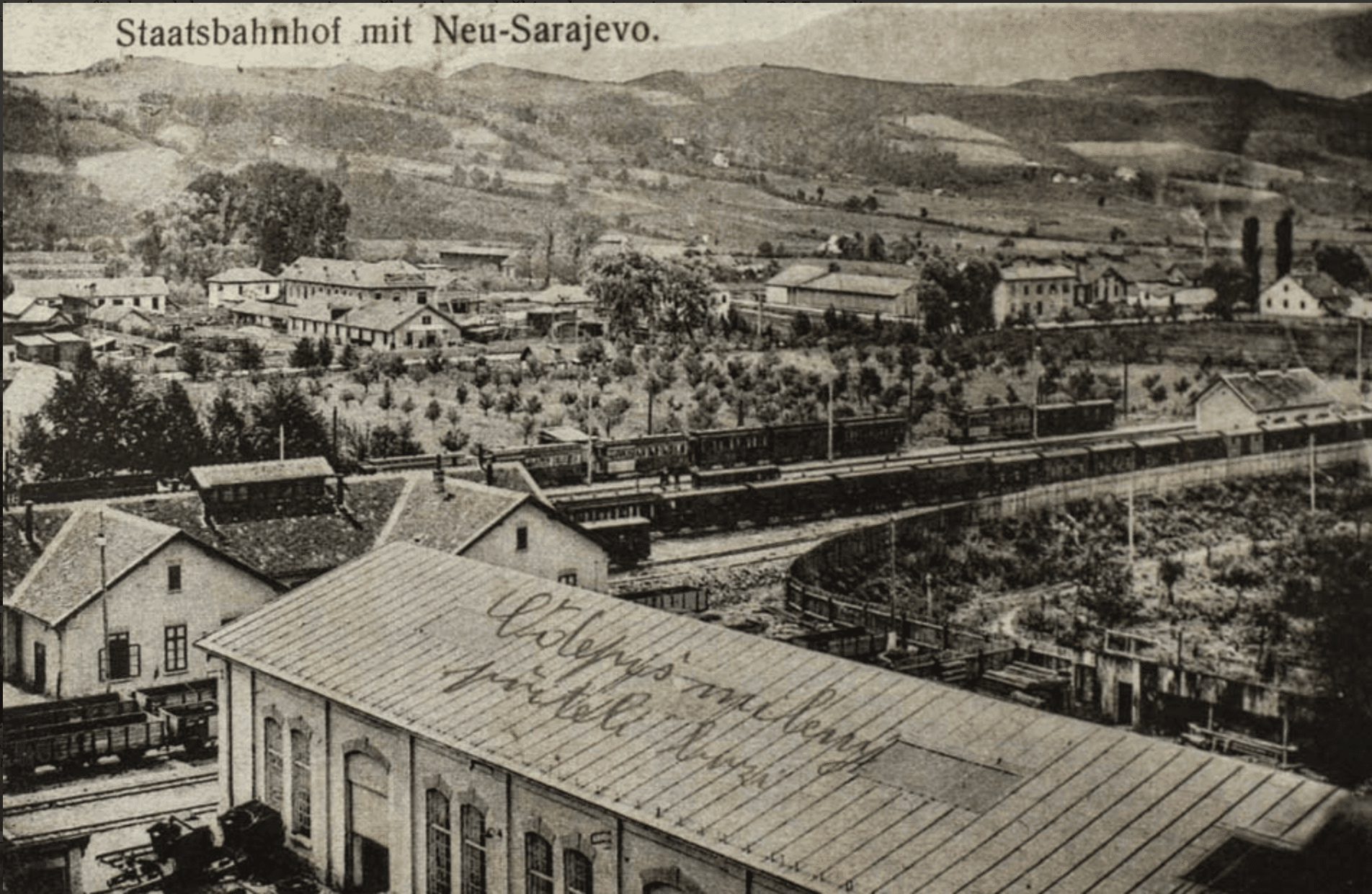 Željeznička radionica Vaso Miskin Crni — Kolodvorska 12, circa 1920